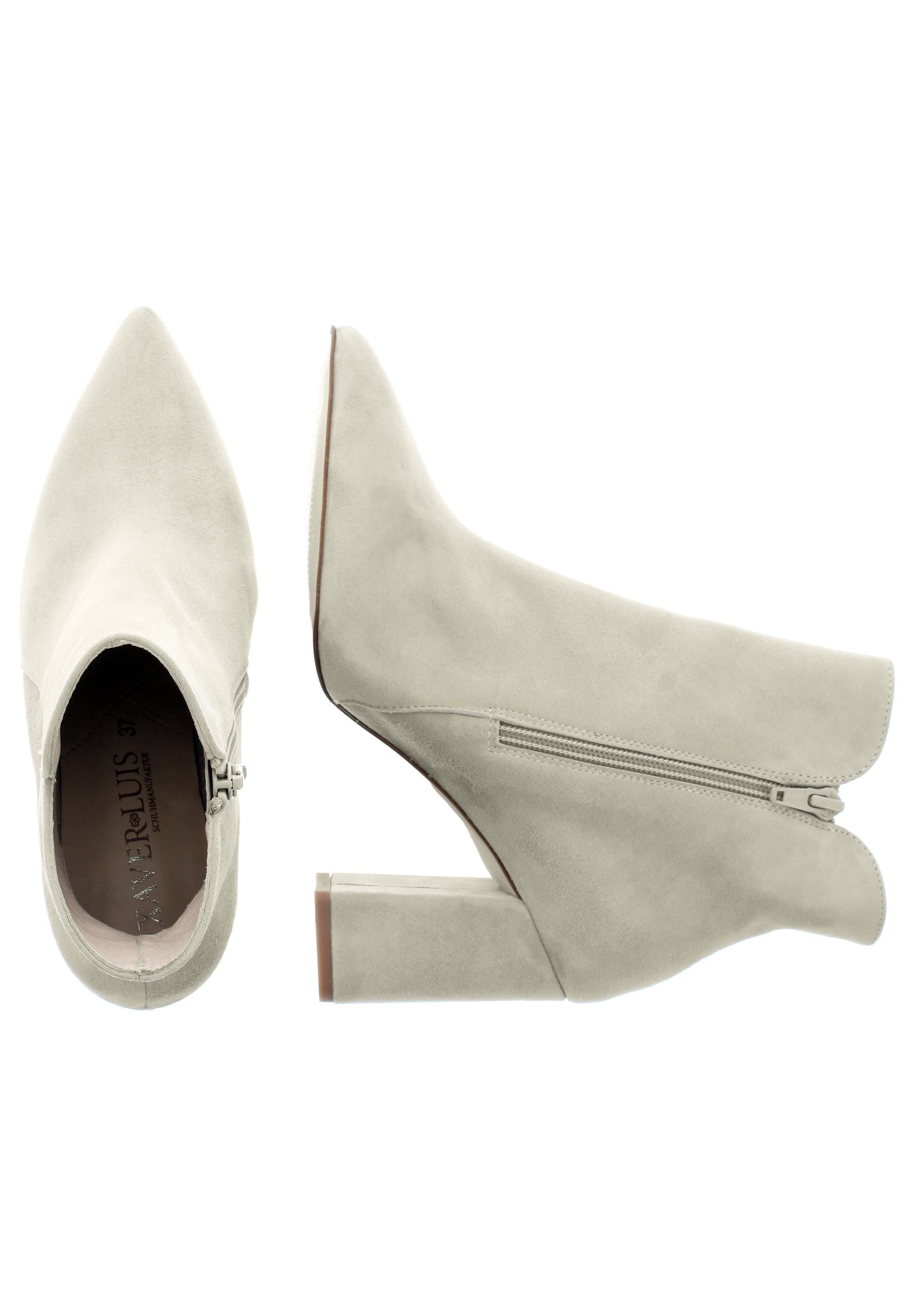 VERO - Spitze Stiefelette mit Blockabsatz