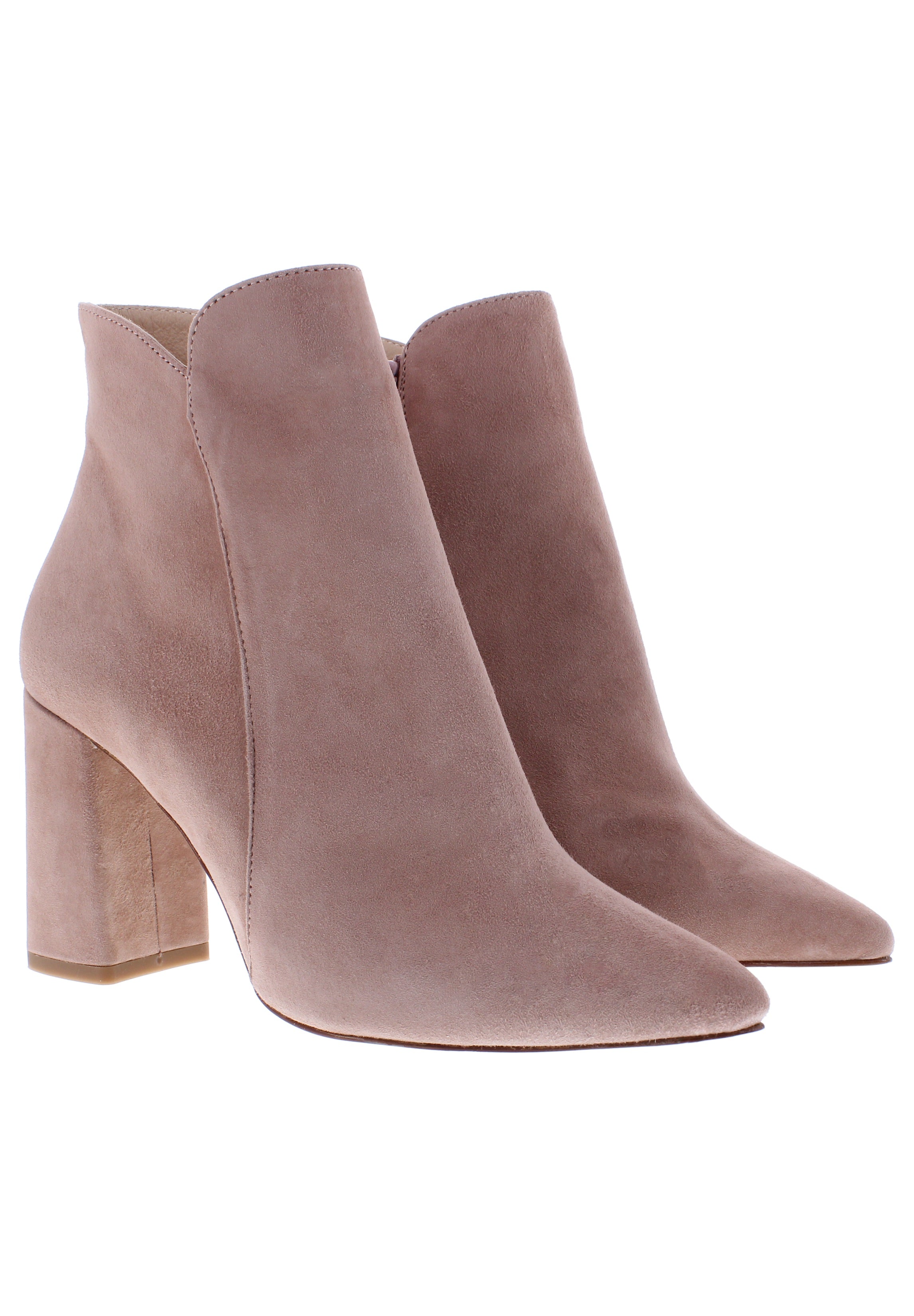 VERO - Spitze Stiefelette mit Blockabsatz