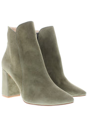 VERO - Spitze Stiefelette mit Blockabsatz