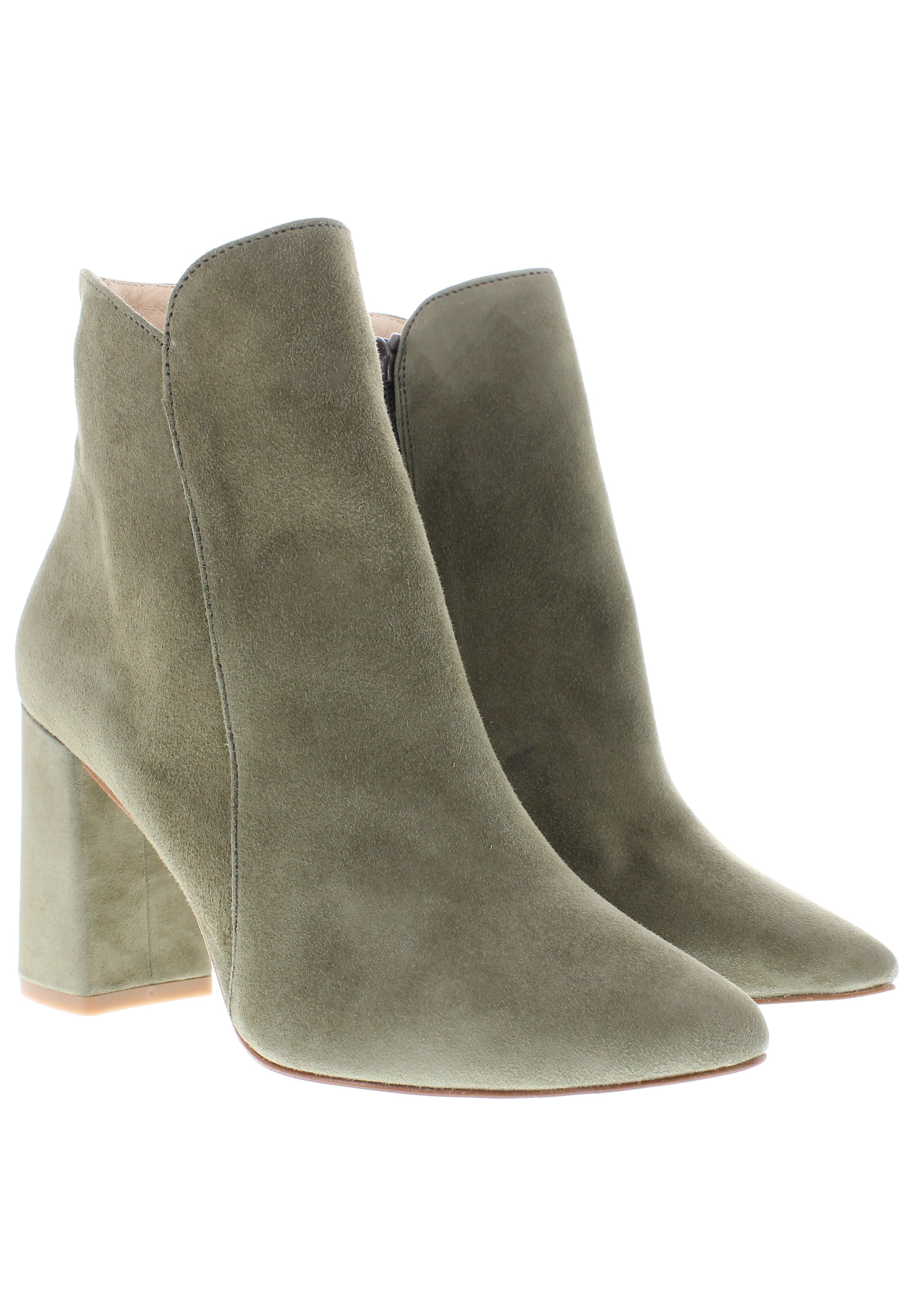VERO - Spitze Stiefelette mit Blockabsatz
