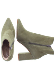 VERO - Spitze Stiefelette mit Blockabsatz