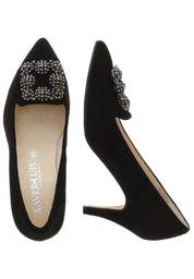 MARCIA - Trachtenpumps mit Strass-Schmuck