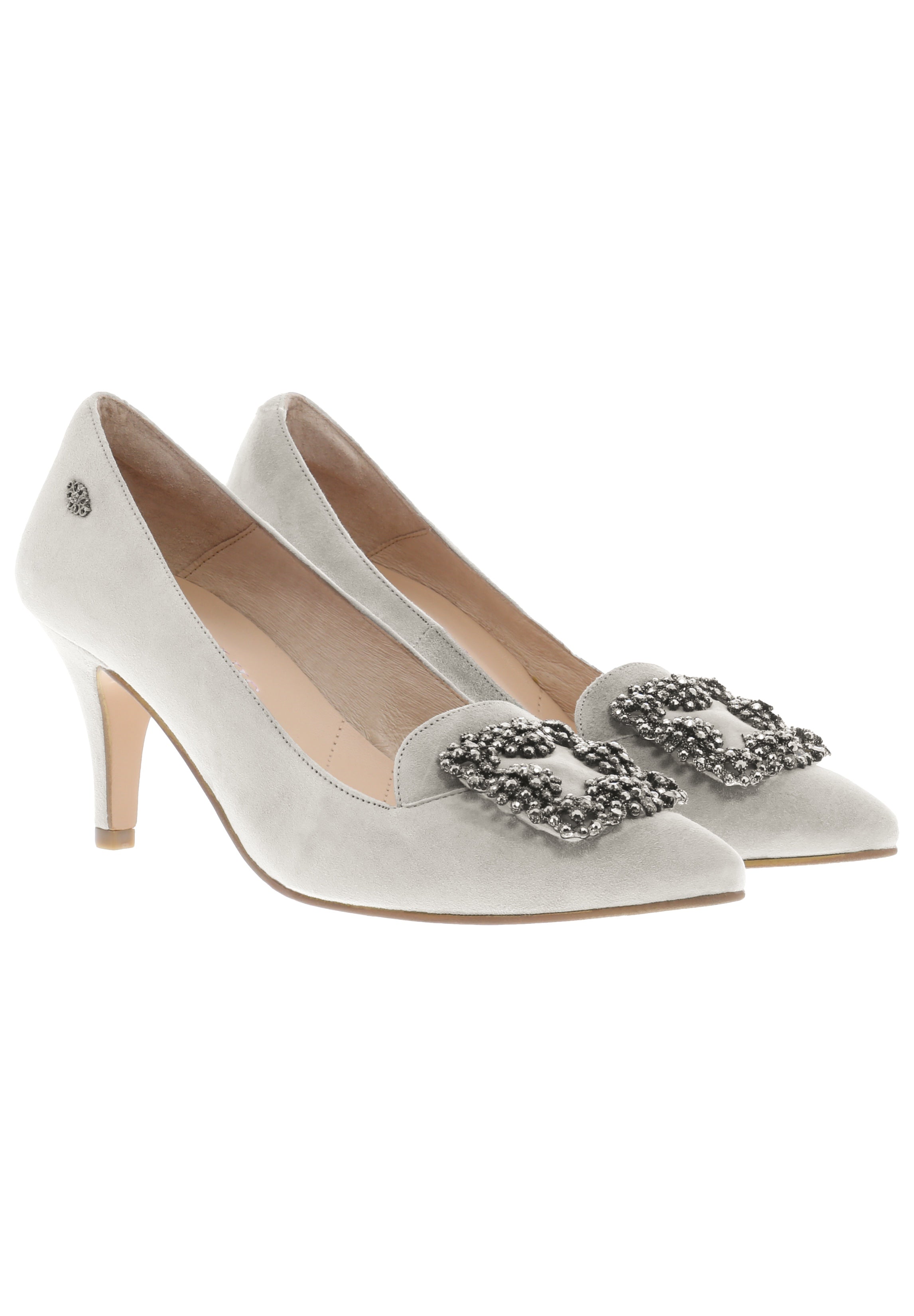 MARCIA - Trachtenpumps mit Strass-Schmuck