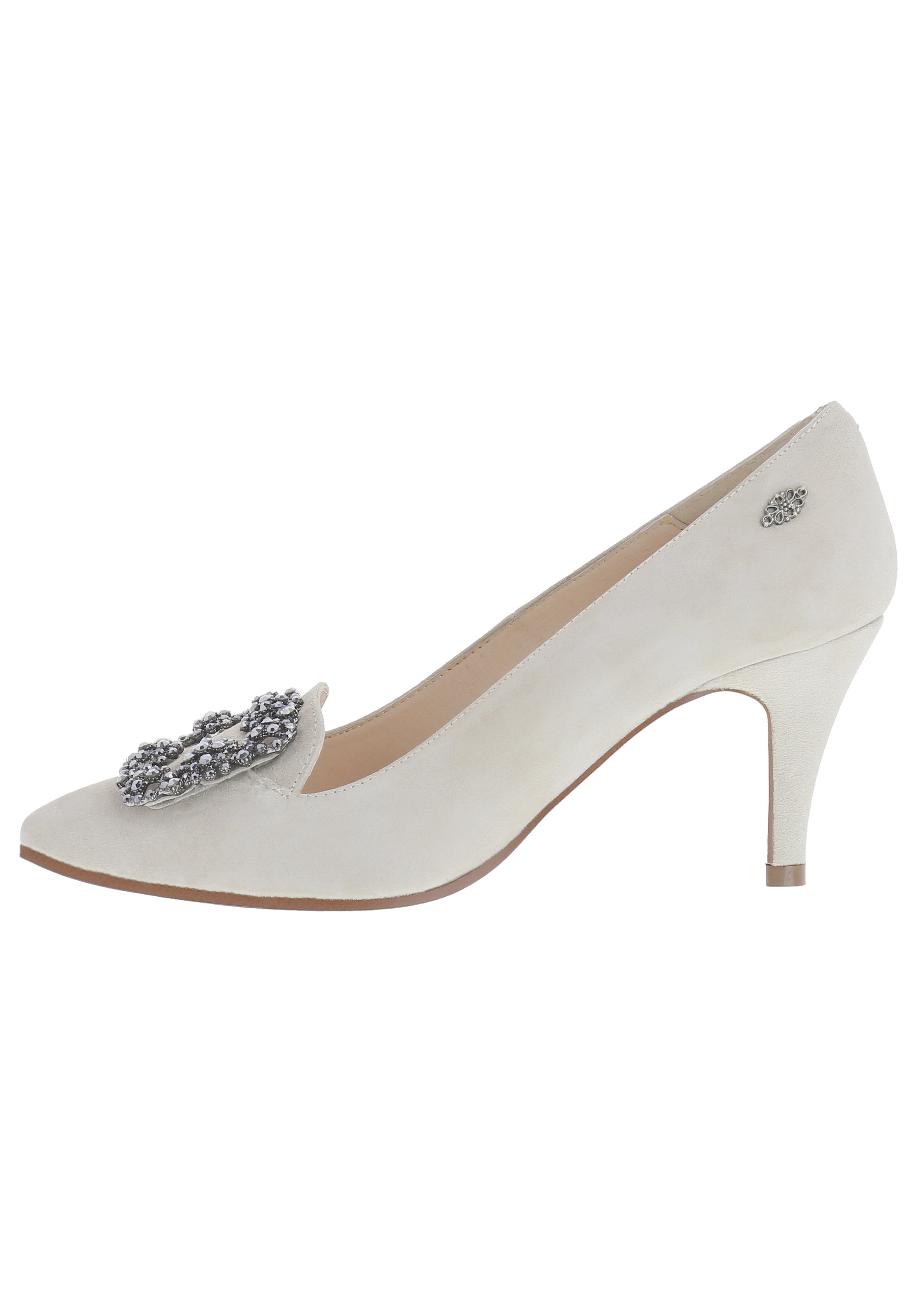 MARCIA - Trachtenpumps mit Strass-Schmuck