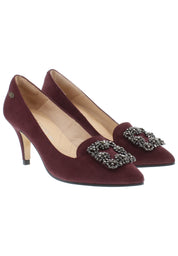 MARCIA - Trachtenpumps mit Strass-Schmuck