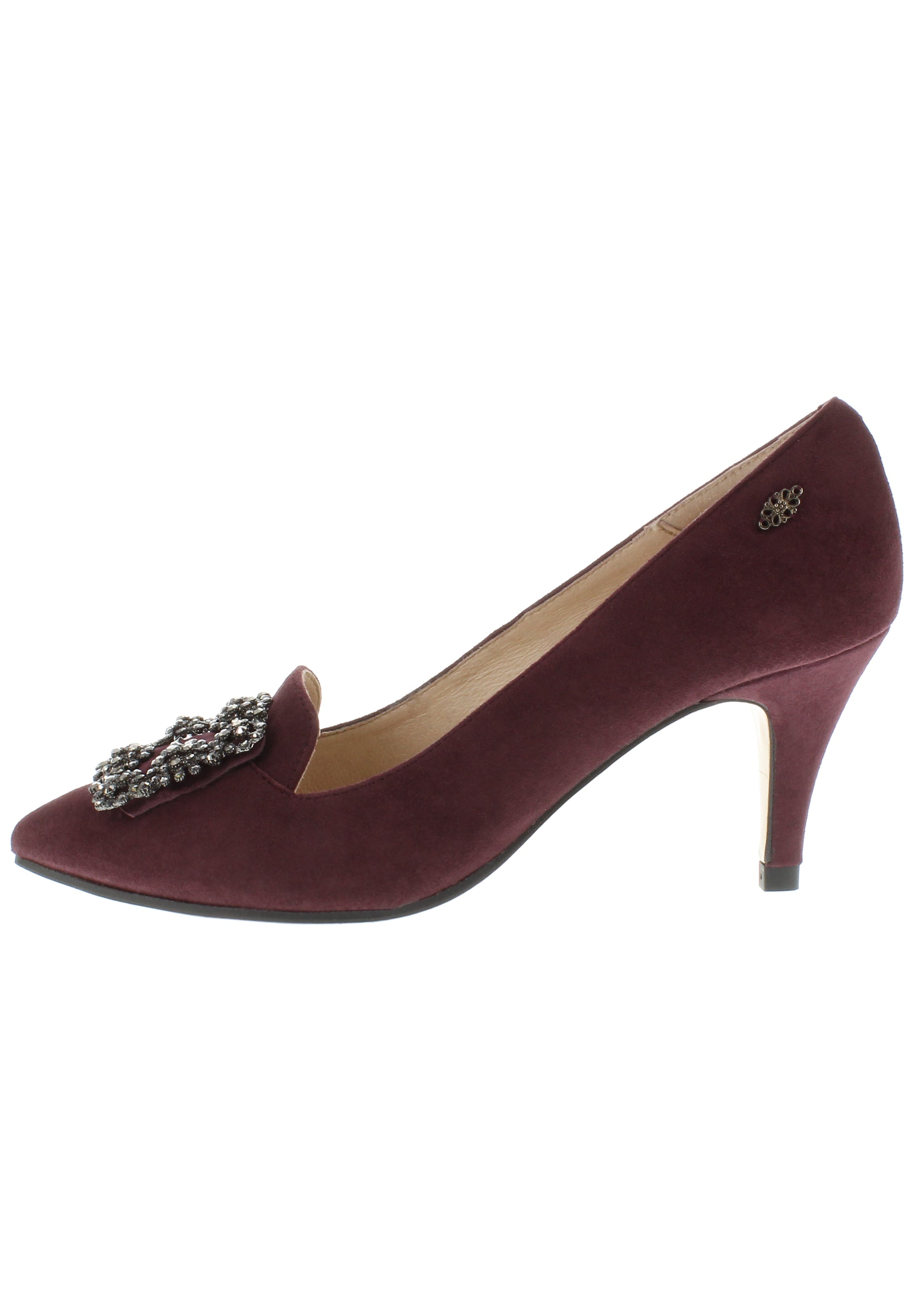 MARCIA - Trachtenpumps mit Strass-Schmuck