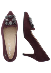 MARCIA - Trachtenpumps mit Strass-Schmuck