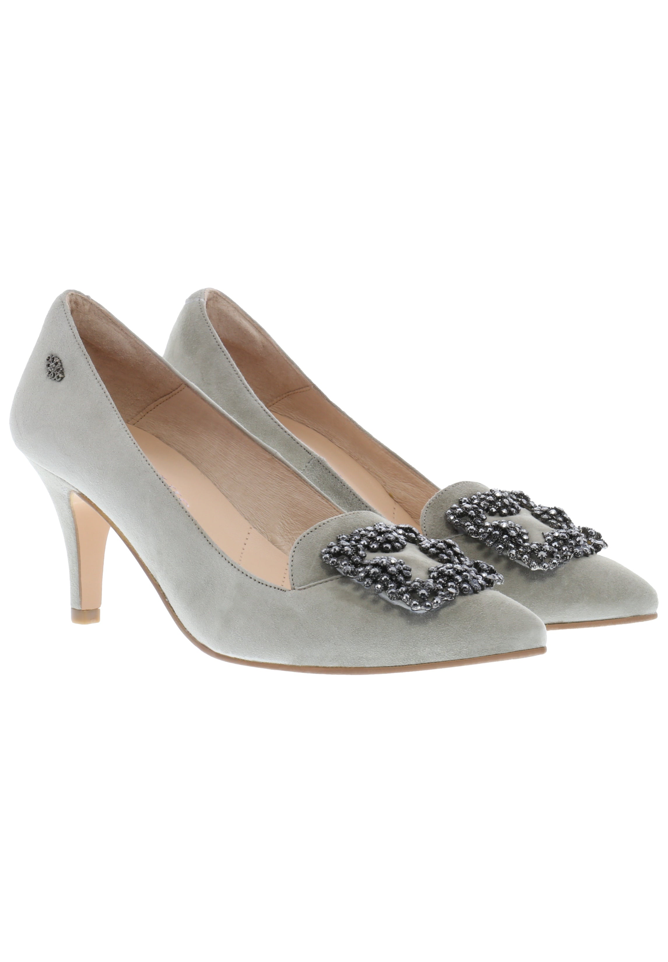 MARCIA - Trachtenpumps mit Strass-Schmuck