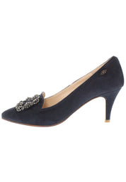 MARCIA - Trachtenpumps mit Strass-Schmuck