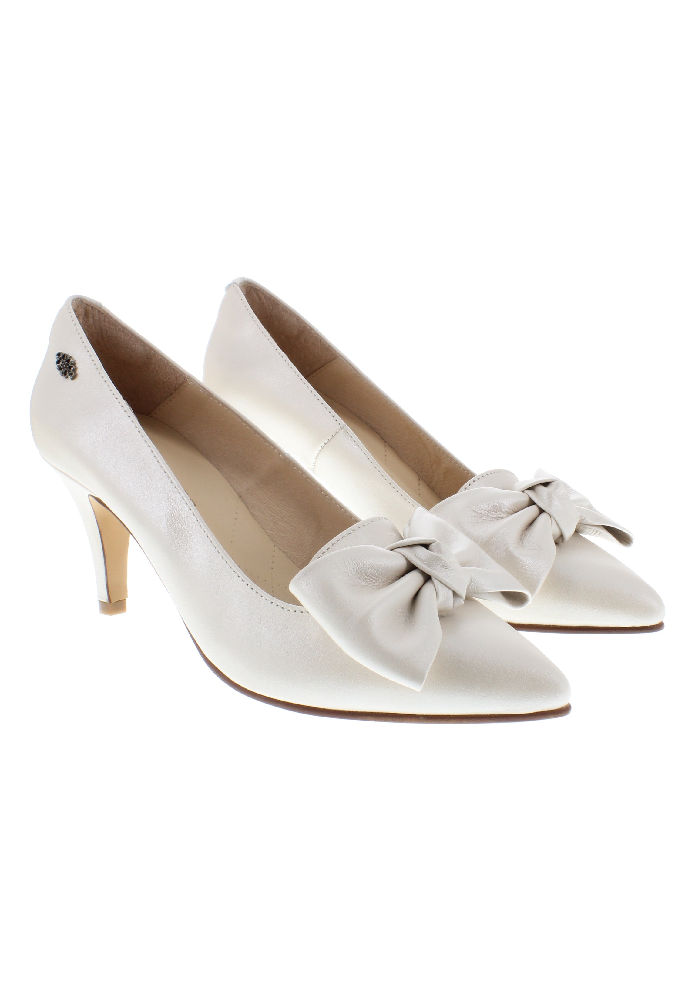 MARA - Spitze Pumps mit großer Schleife