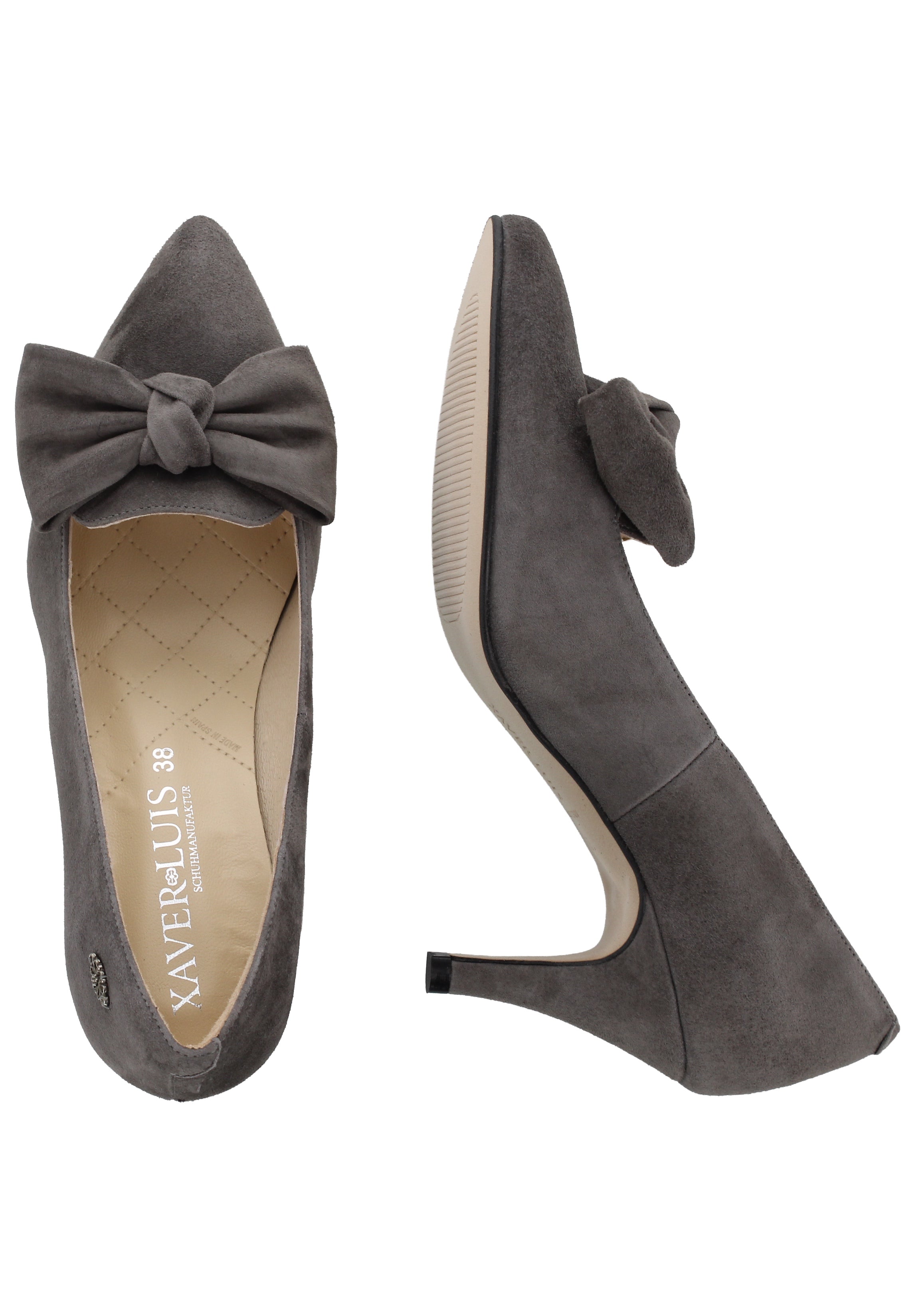 MARA - Spitze Pumps mit großer Schleife