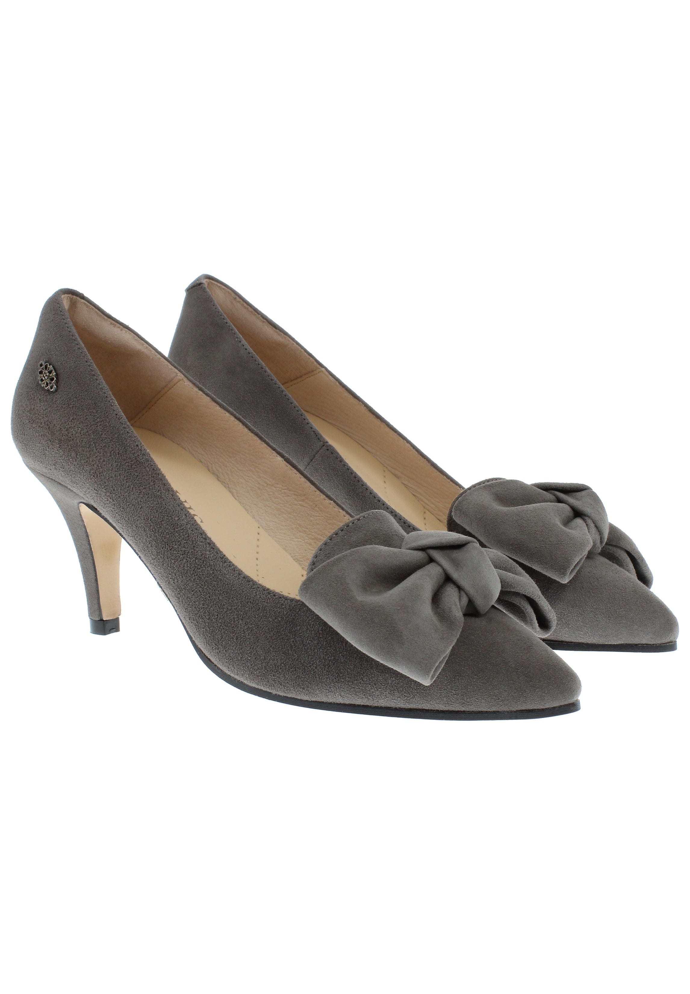 MARA - Spitze Pumps mit großer Schleife