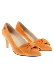 MARA - Spitze Pumps mit großer Schleife