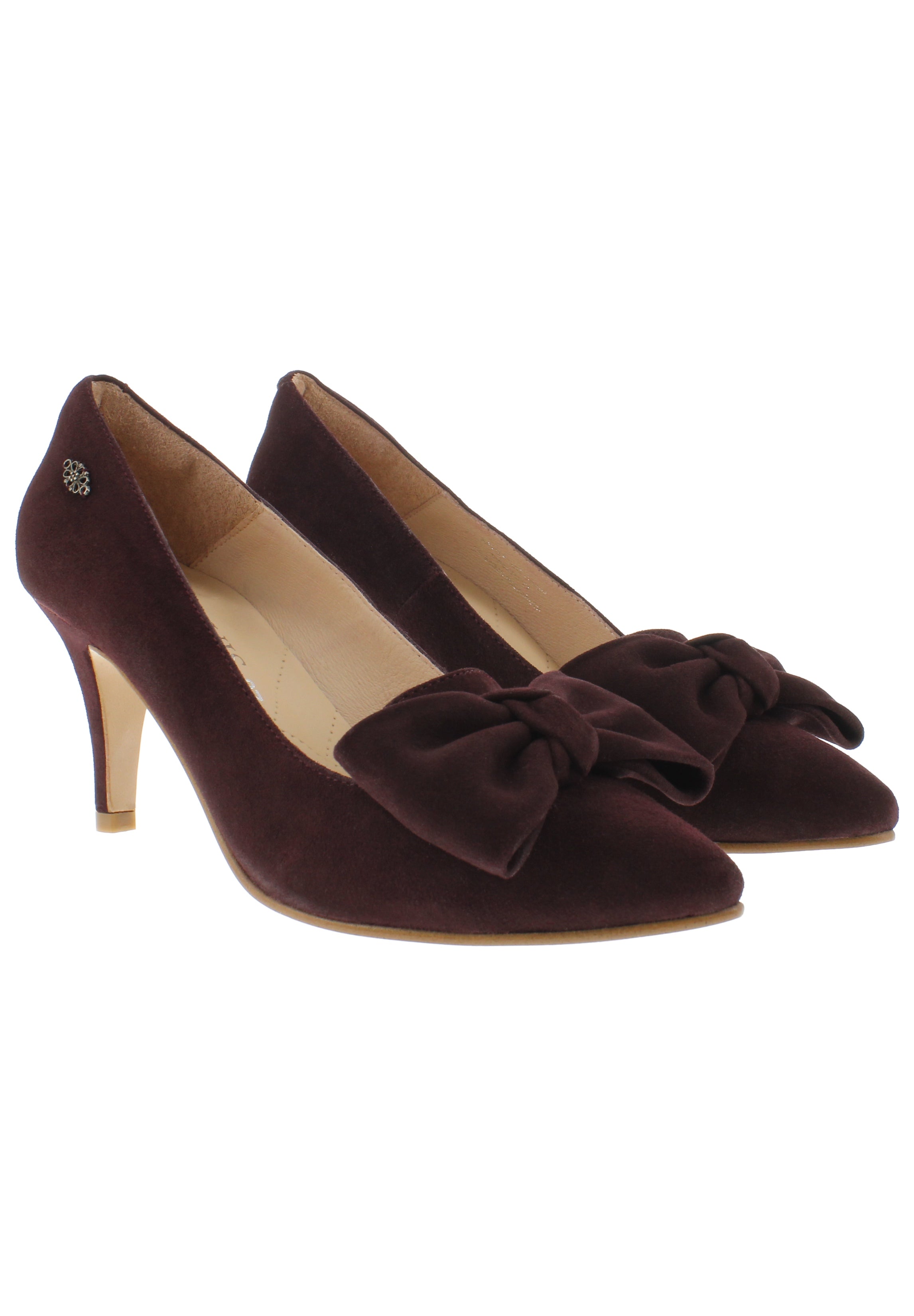 MARA - Spitze Pumps mit großer Schleife