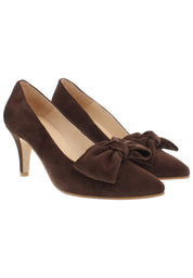 MARA - Spitze Pumps mit großer Schleife