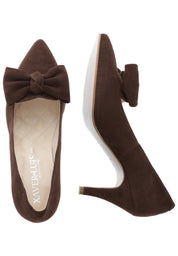 MARA - Spitze Pumps mit großer Schleife