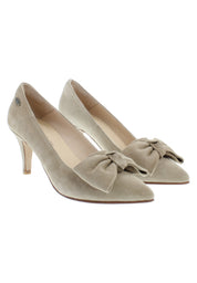 MARA - Spitze Pumps mit großer Schleife