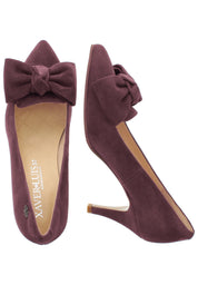 MARA - Spitze Pumps mit großer Schleife
