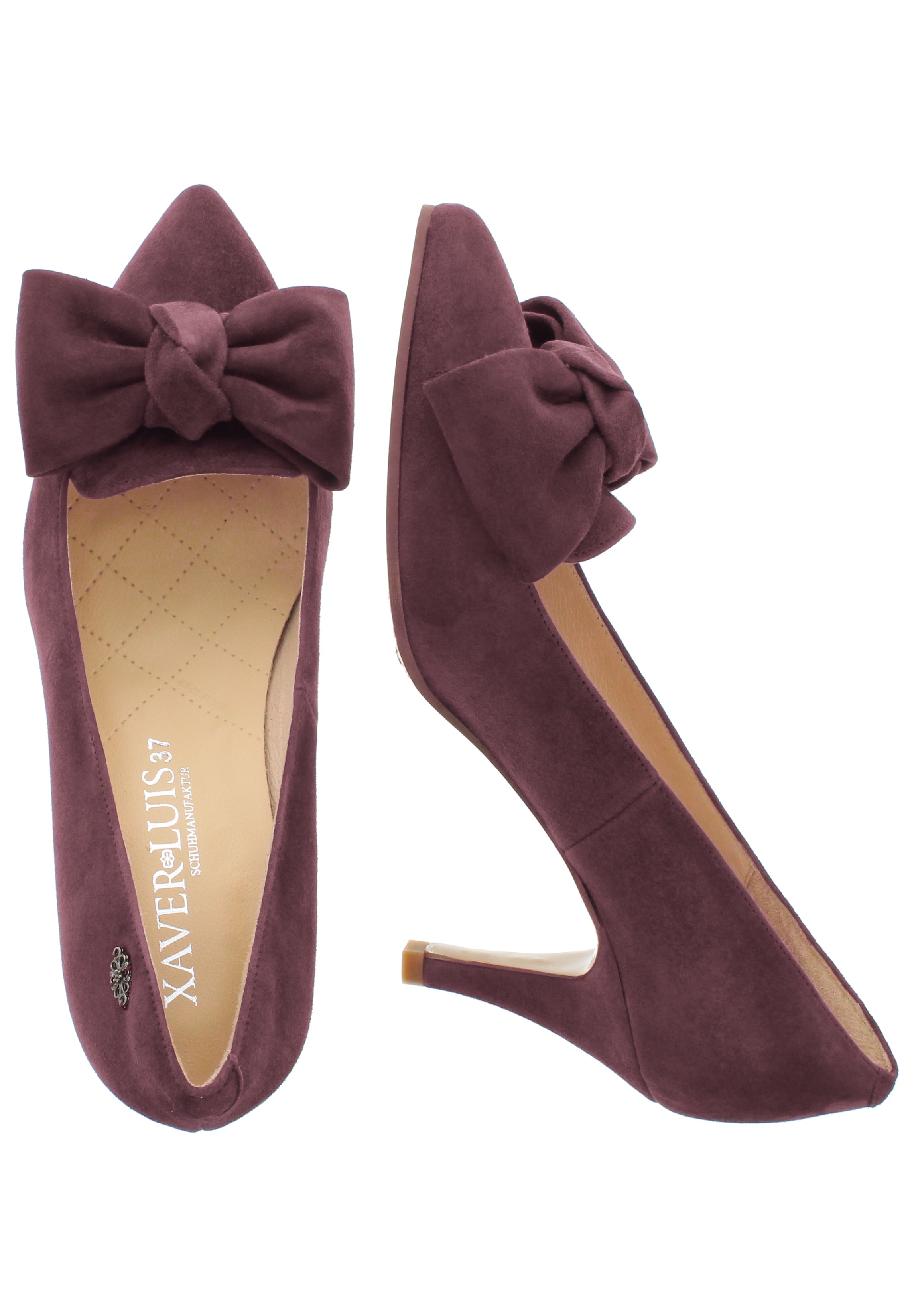 MARA - Spitze Pumps mit großer Schleife