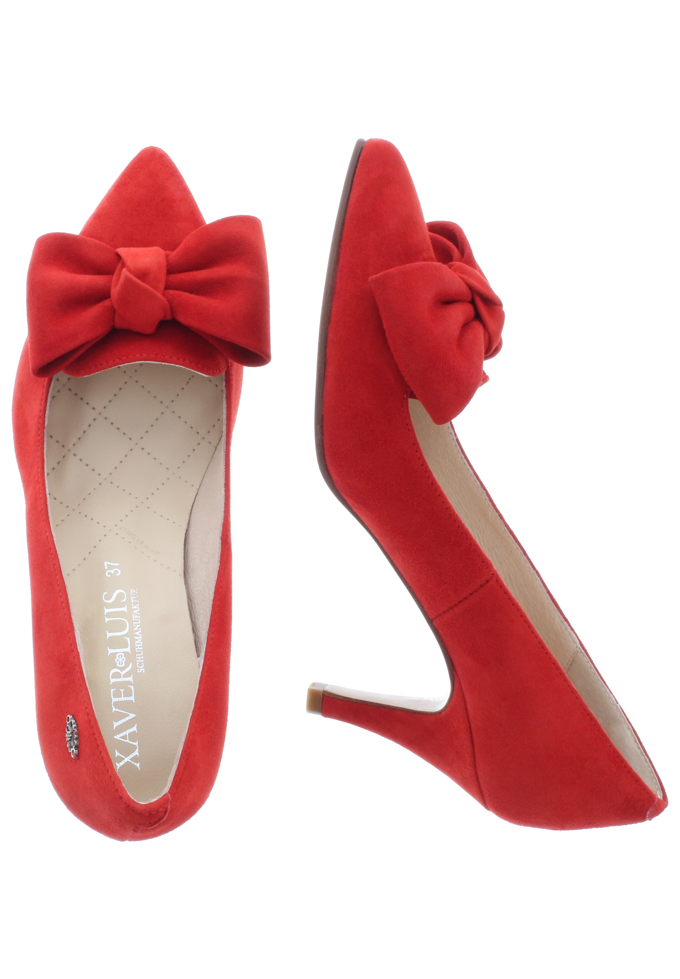 MARA - Spitze Pumps mit großer Schleife