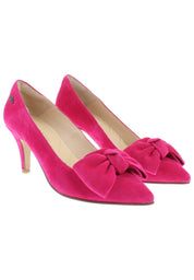 MARA - Spitze Pumps mit großer Schleife