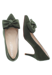 MARA - Spitze Pumps mit großer Schleife