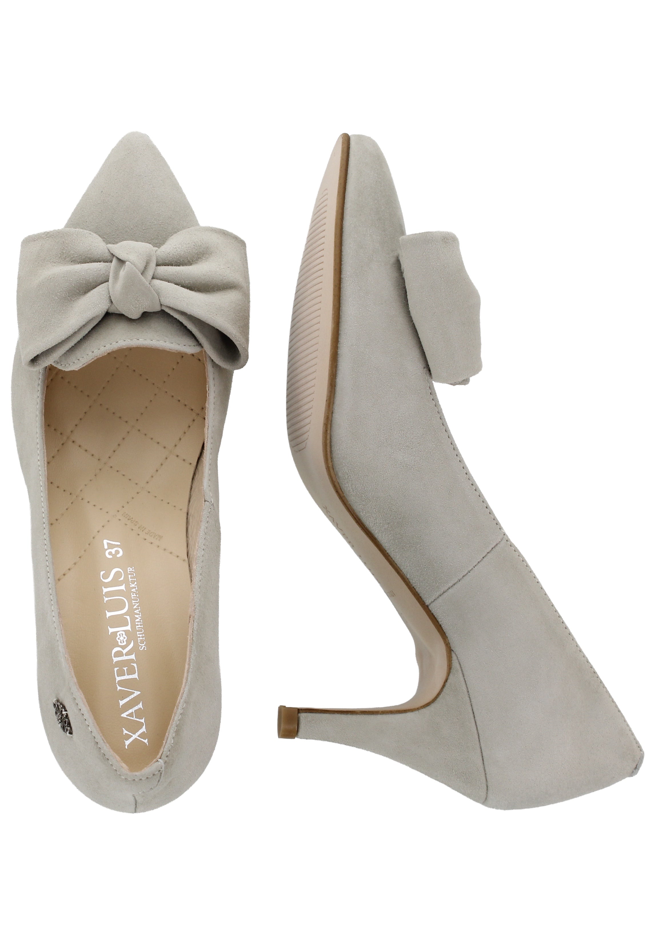 MARA - Spitze Pumps mit großer Schleife