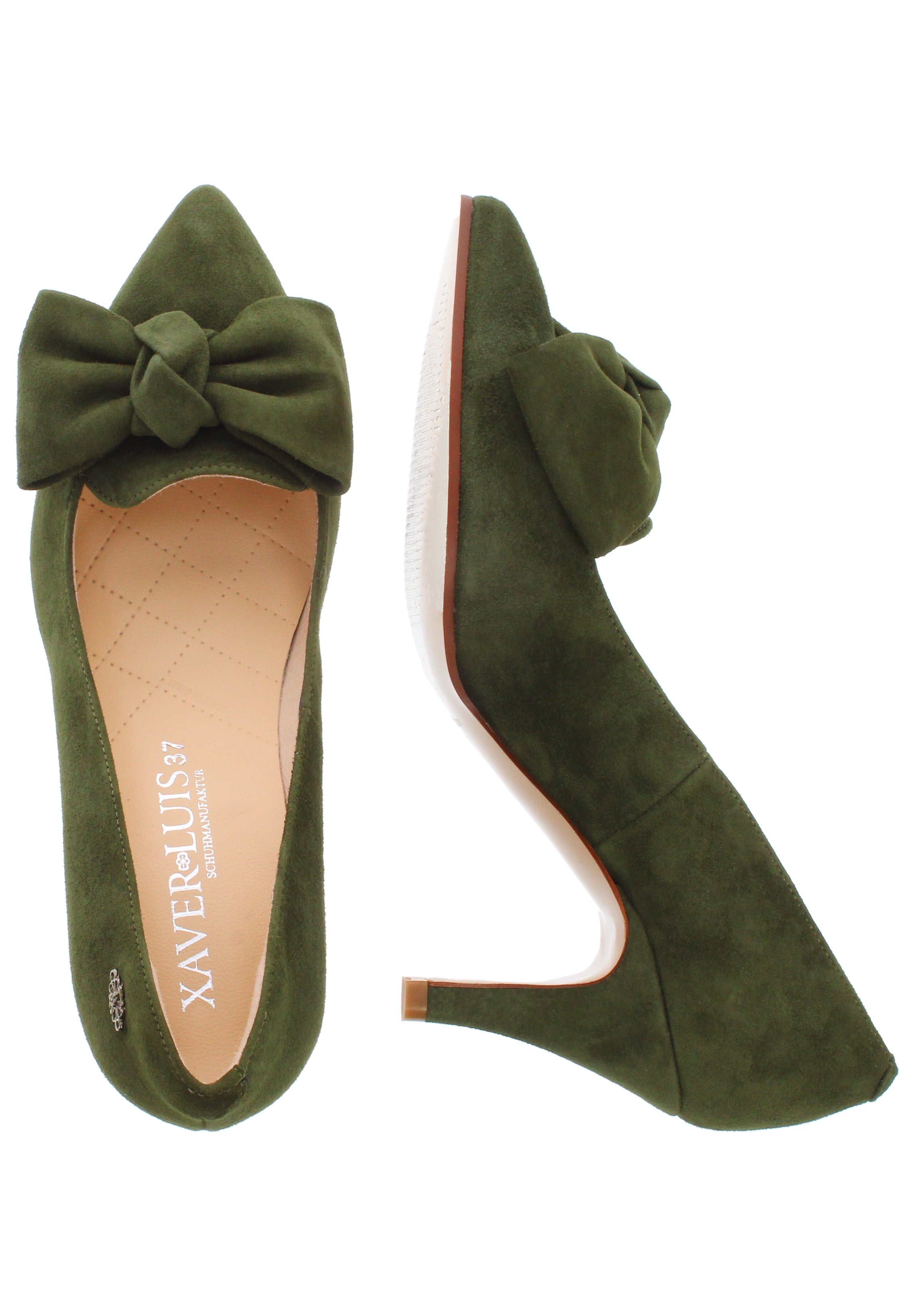 MARA - Spitze Pumps mit großer Schleife