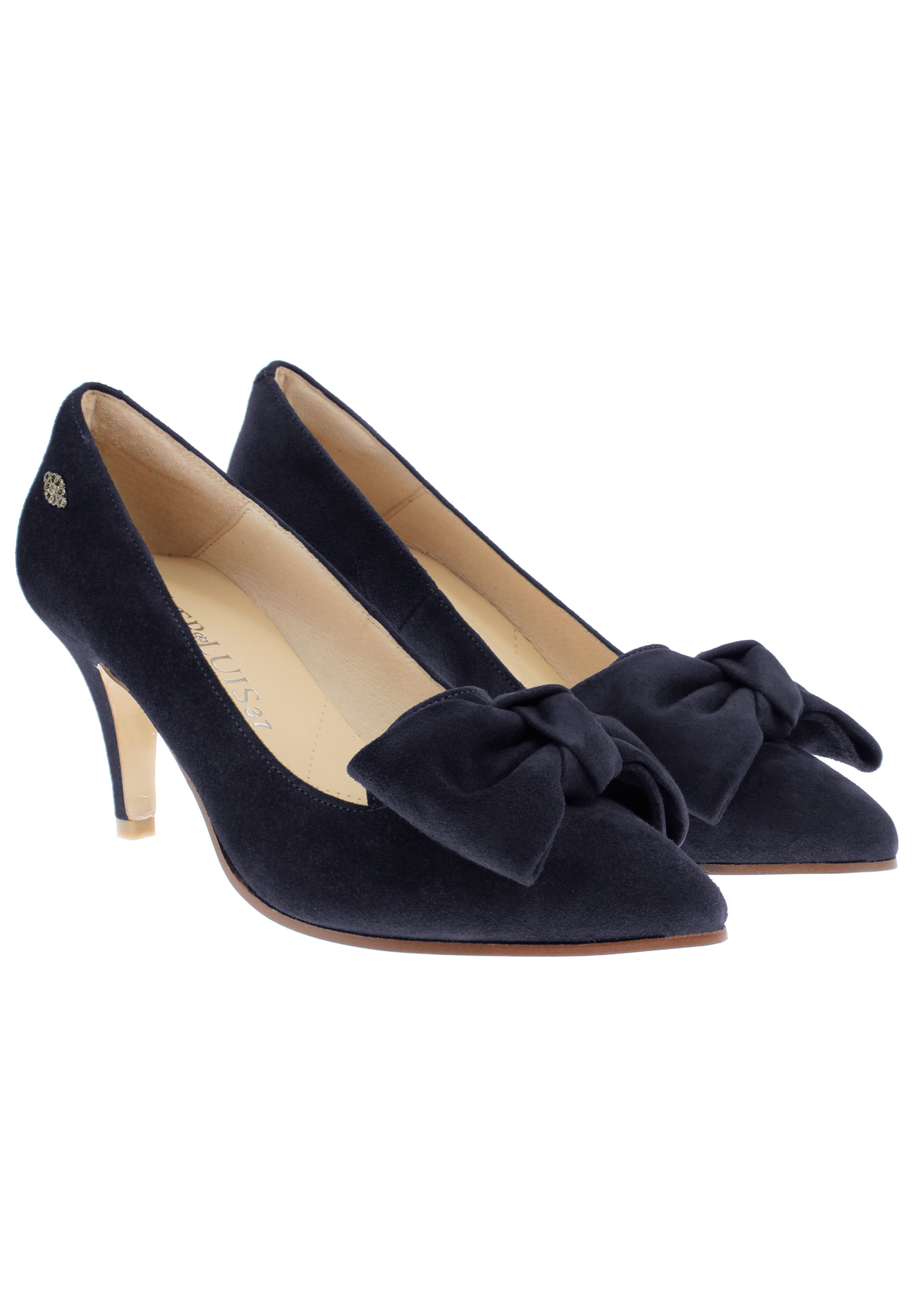 MARA - Spitze Pumps mit großer Schleife