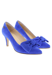 MARA - Spitze Pumps mit großer Schleife