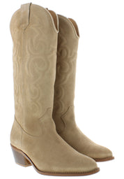 MARY - Westernstiefel mit Lederfutter