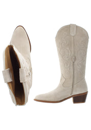 MARY - Westernstiefel mit Lederfutter