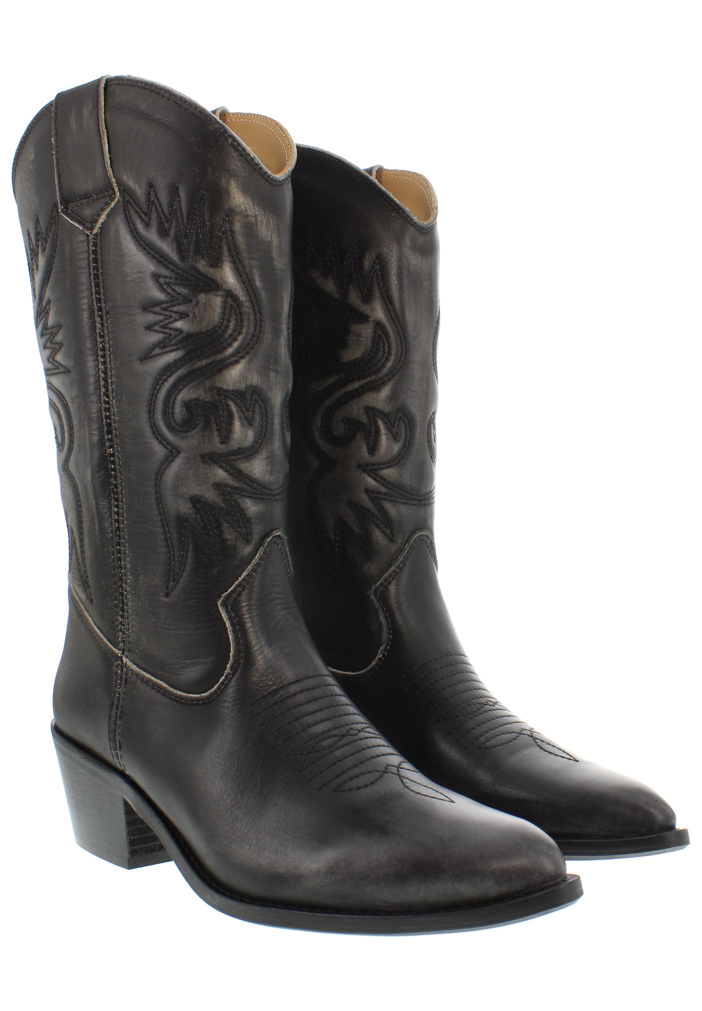 MAE - Westernstiefel mit Lederfutter