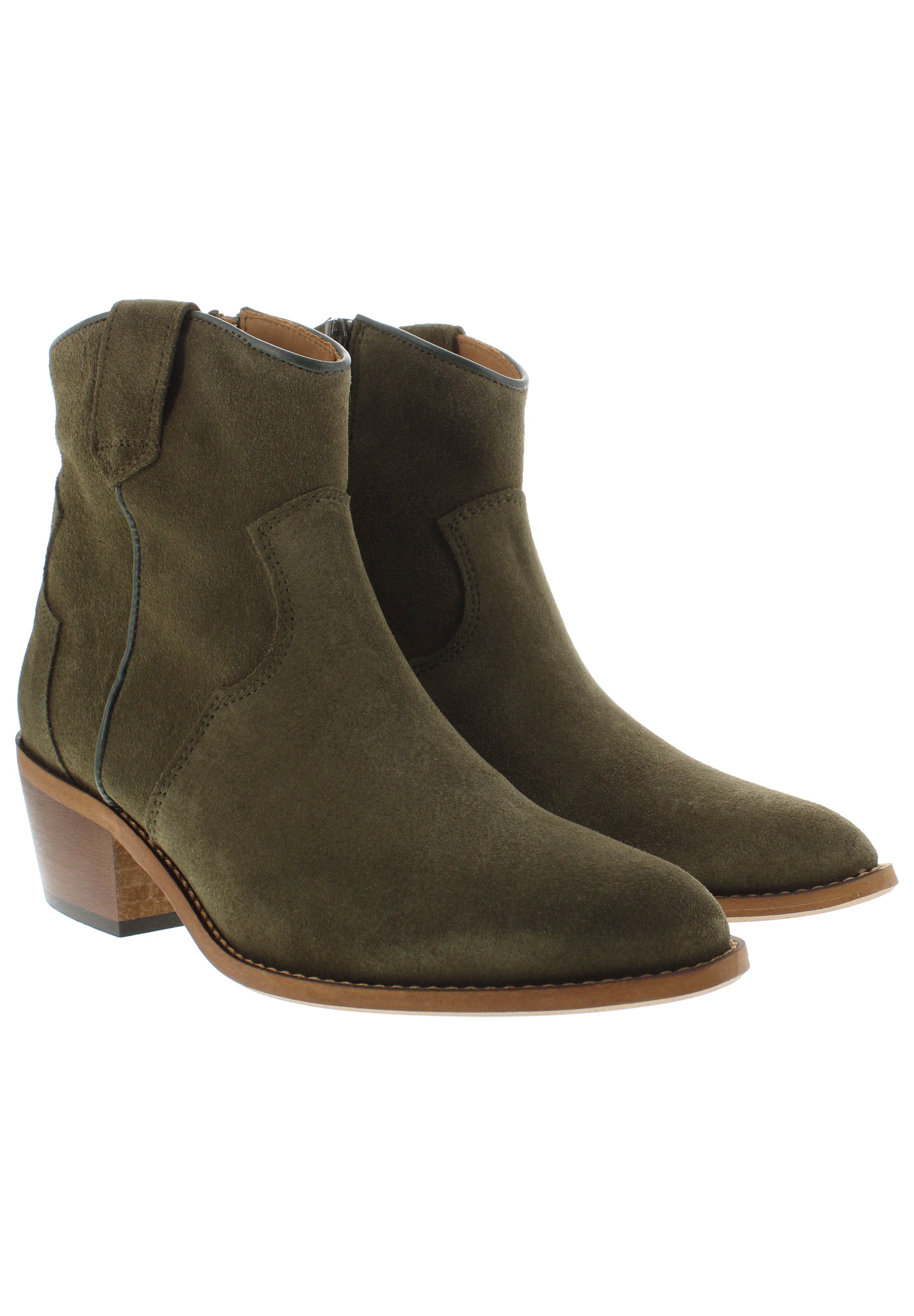 MYRA - Westernstiefel mit Lederfutter