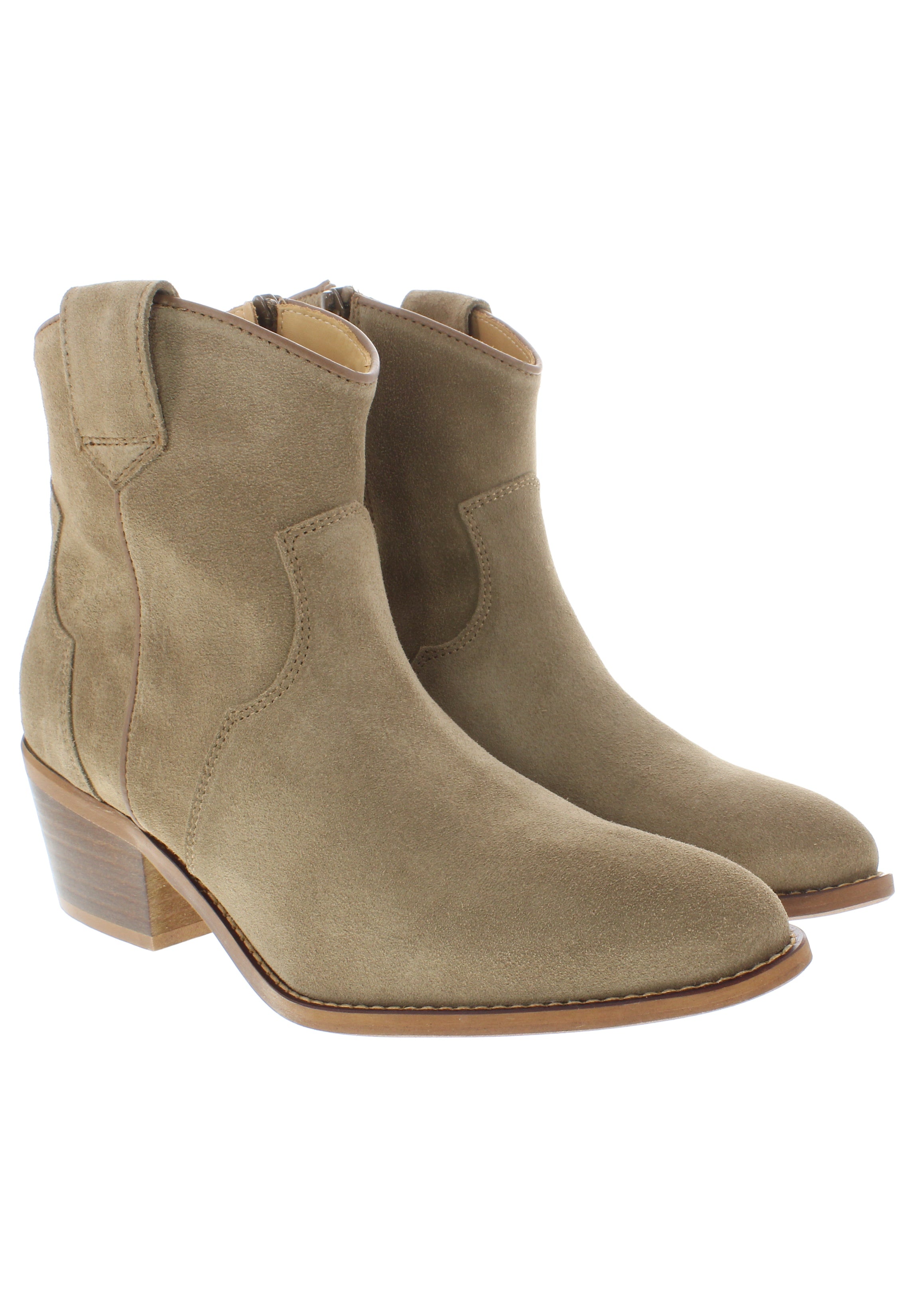MYRA - Westernstiefel mit Lederfutter