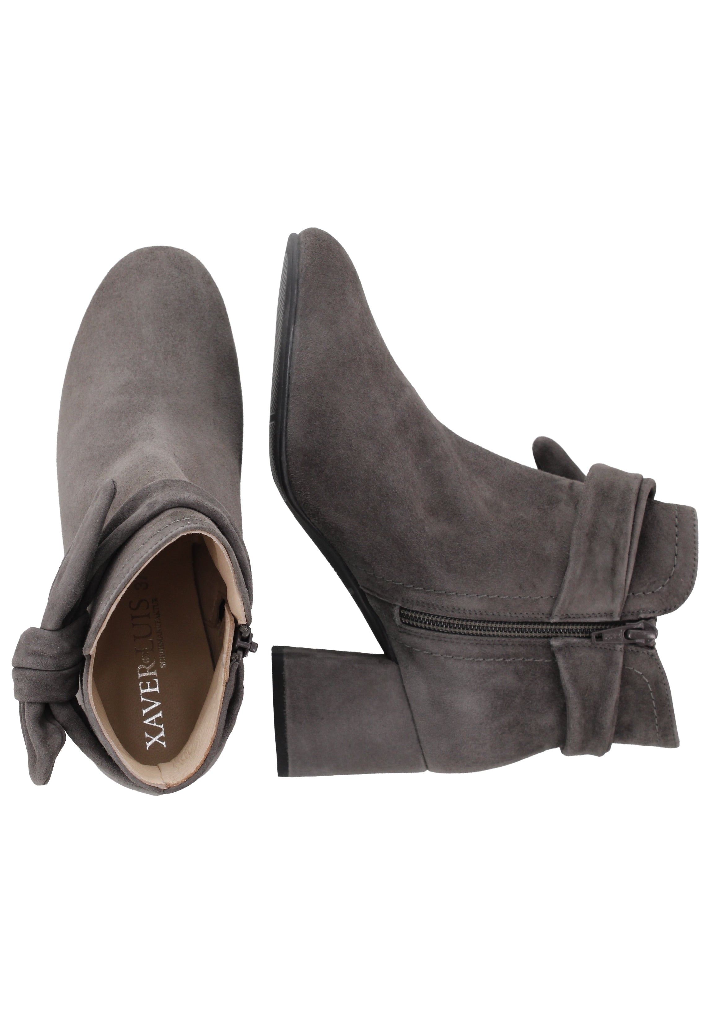 RINA - edle Stiefelette mit Blockabsatz