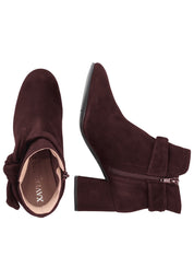 RINA - edle Stiefelette mit Blockabsatz