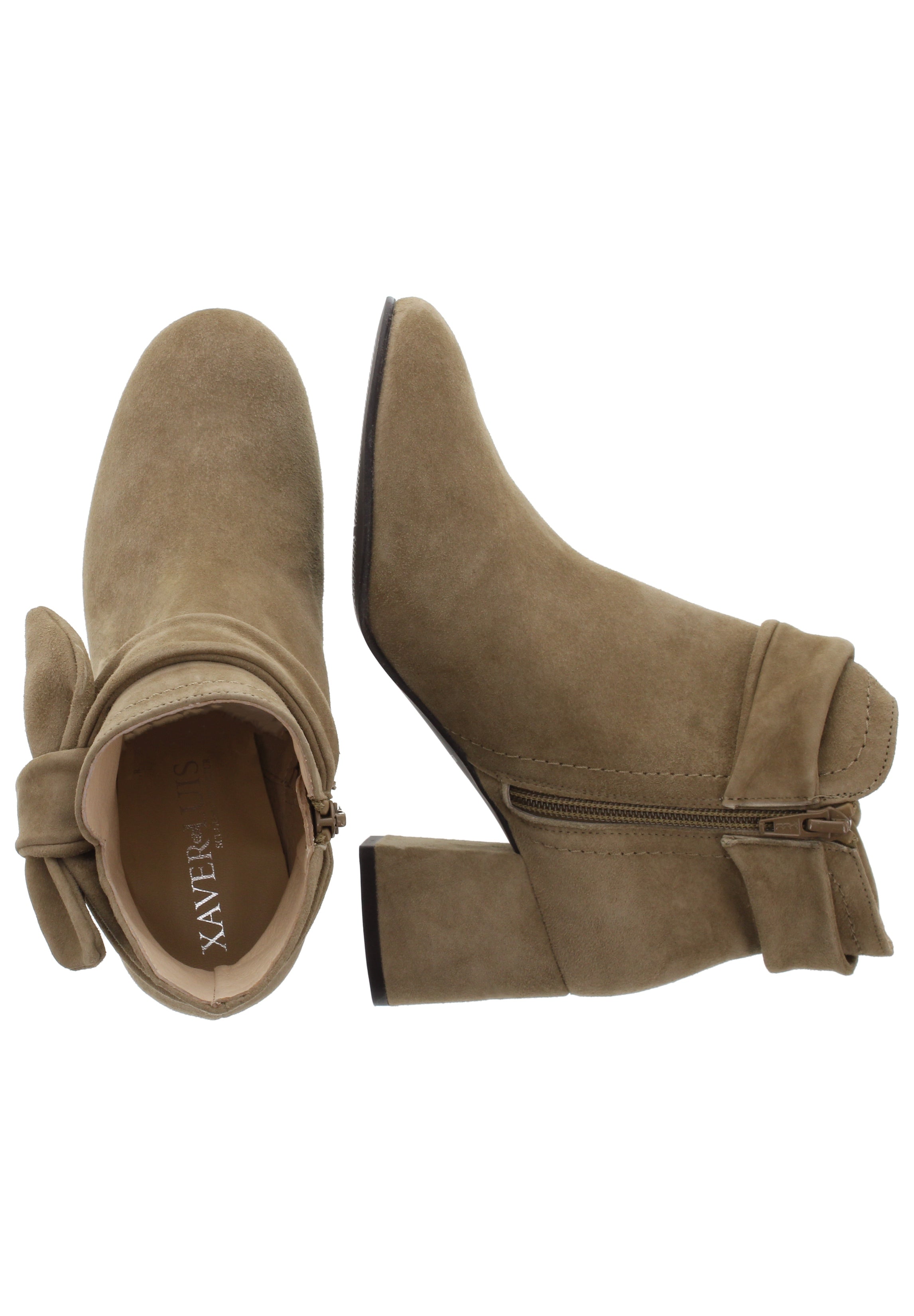 RINA - edle Stiefelette mit Blockabsatz