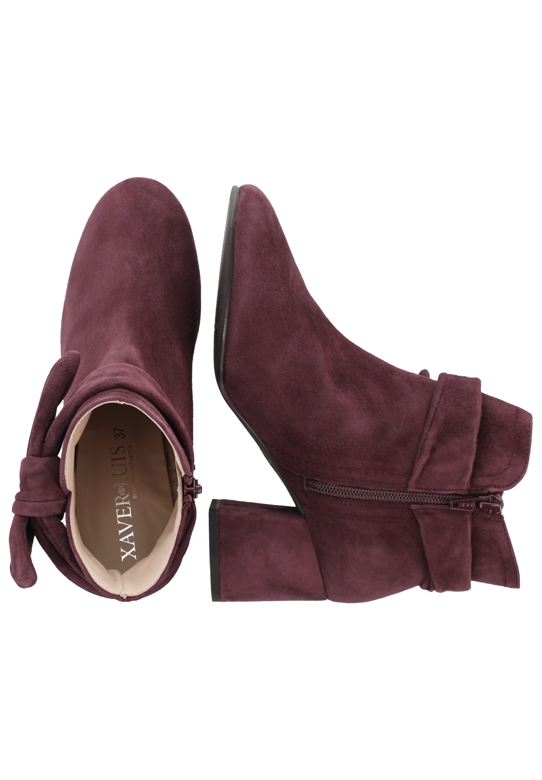 RINA - edle Stiefelette mit Blockabsatz