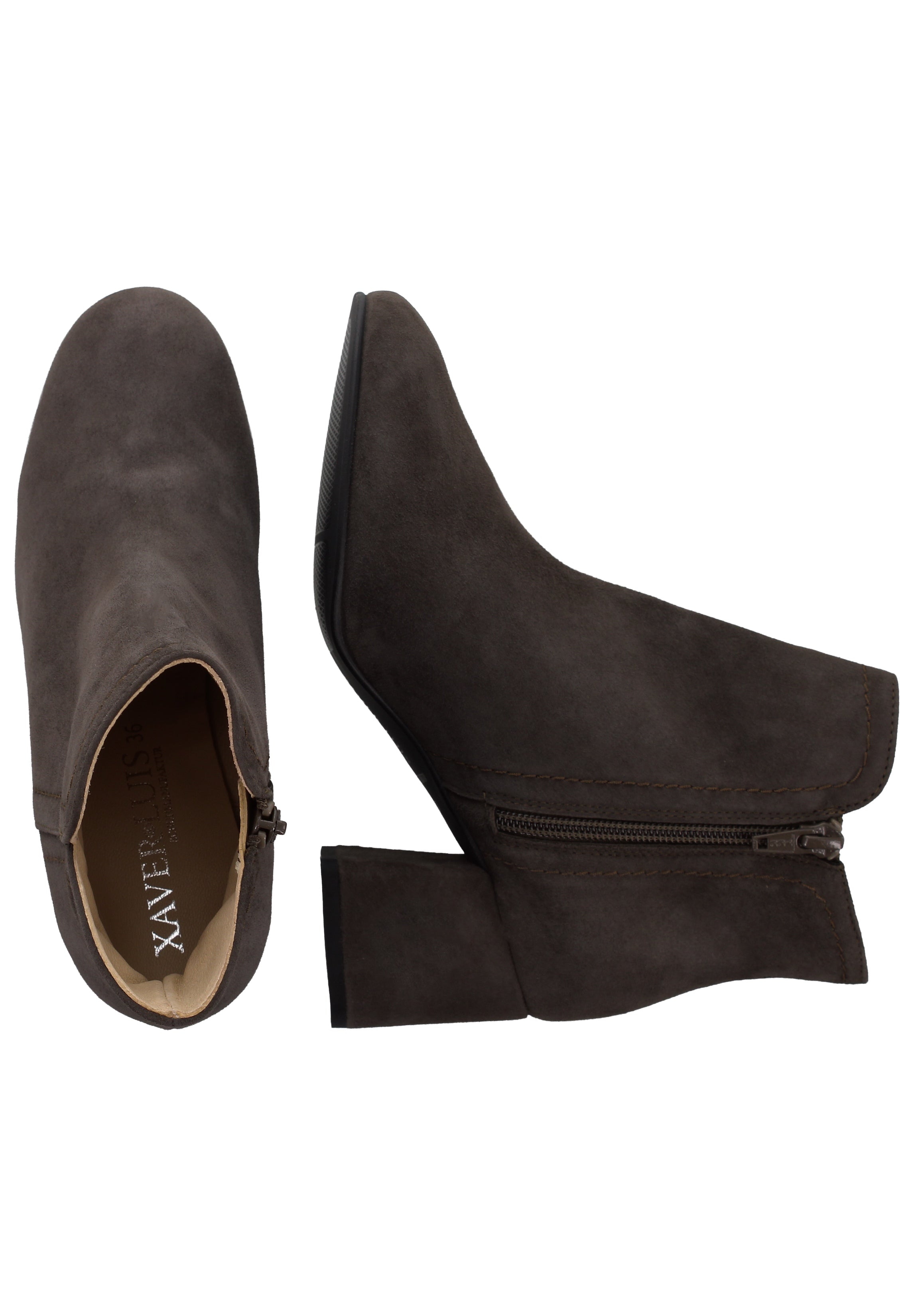 RIA - edle Stiefelette mit Blockabsatz
