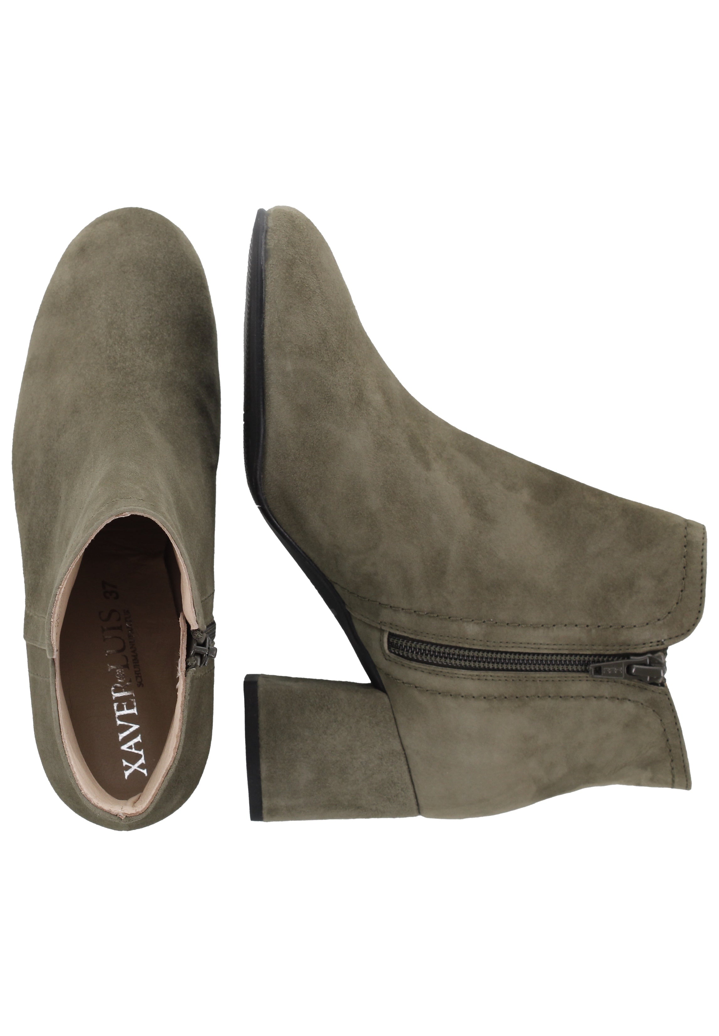 RIA - edle Stiefelette mit Blockabsatz