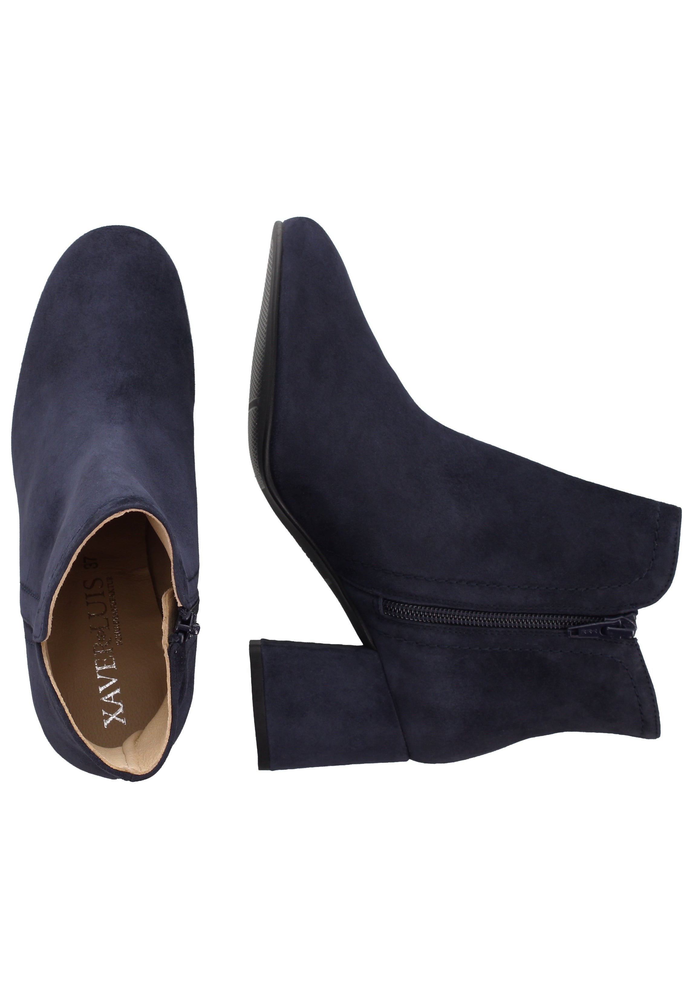 RIA - edle Stiefelette mit Blockabsatz