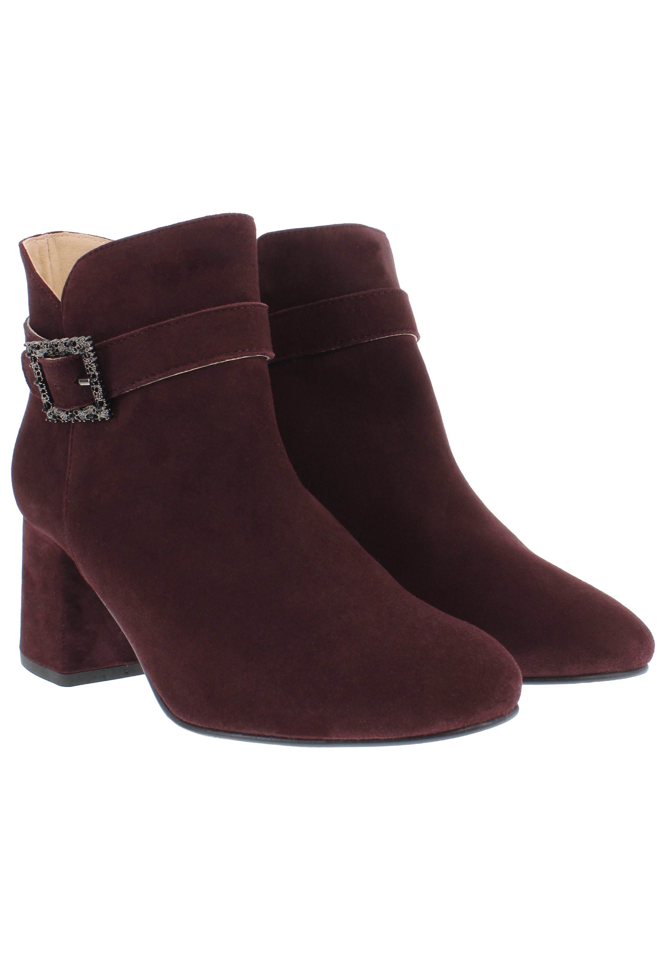 RIKA - edle Stiefelette mit Blockabsatz