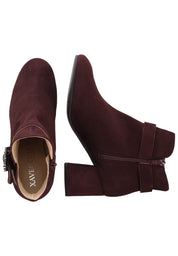 RIKA - edle Stiefelette mit Blockabsatz