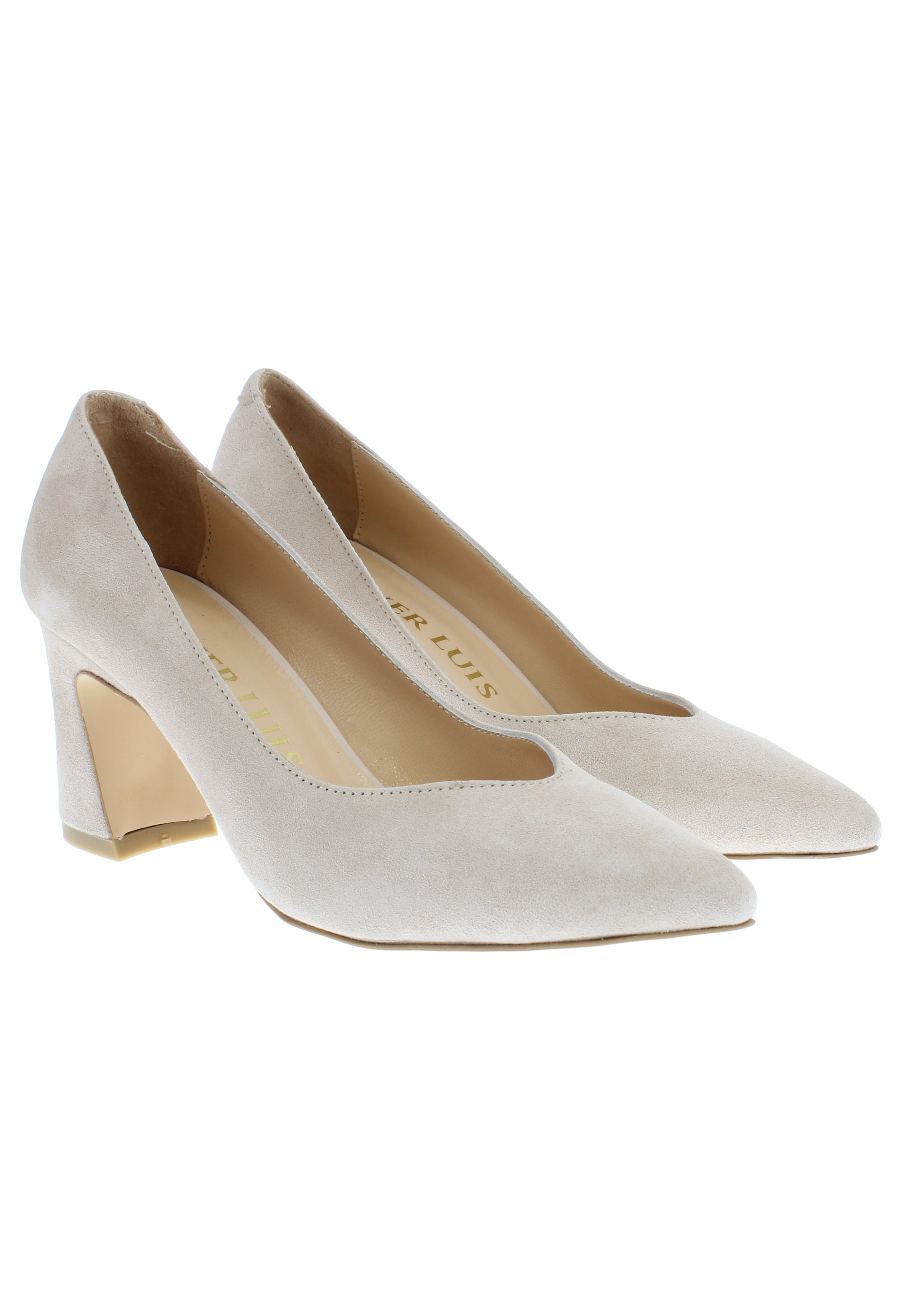HANNA - modische Pumps in Samtziegenleder