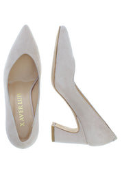 HANNA - modische Pumps in Samtziegenleder