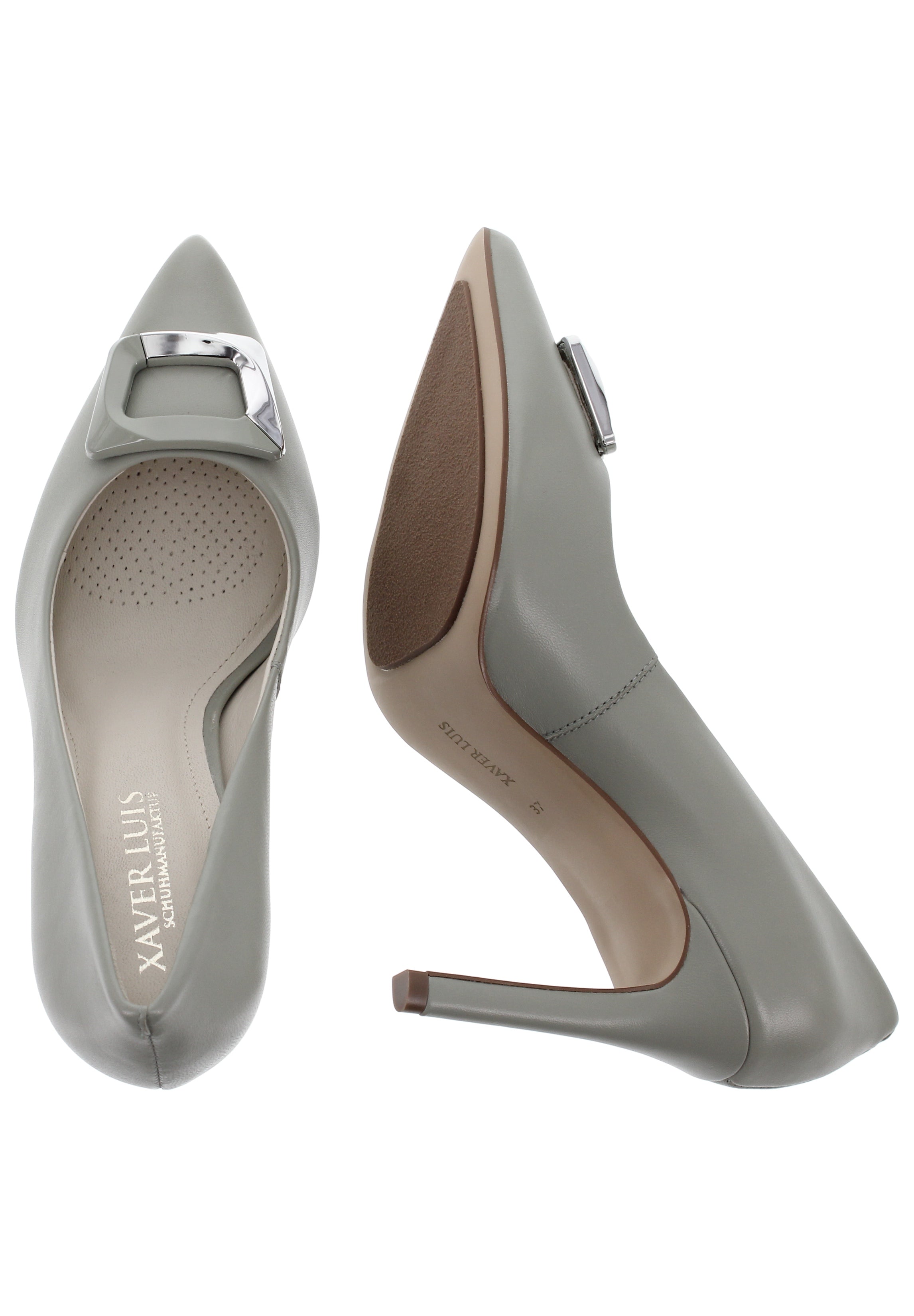 ALMADA - Stiletto Pumps mit Schmuckteil