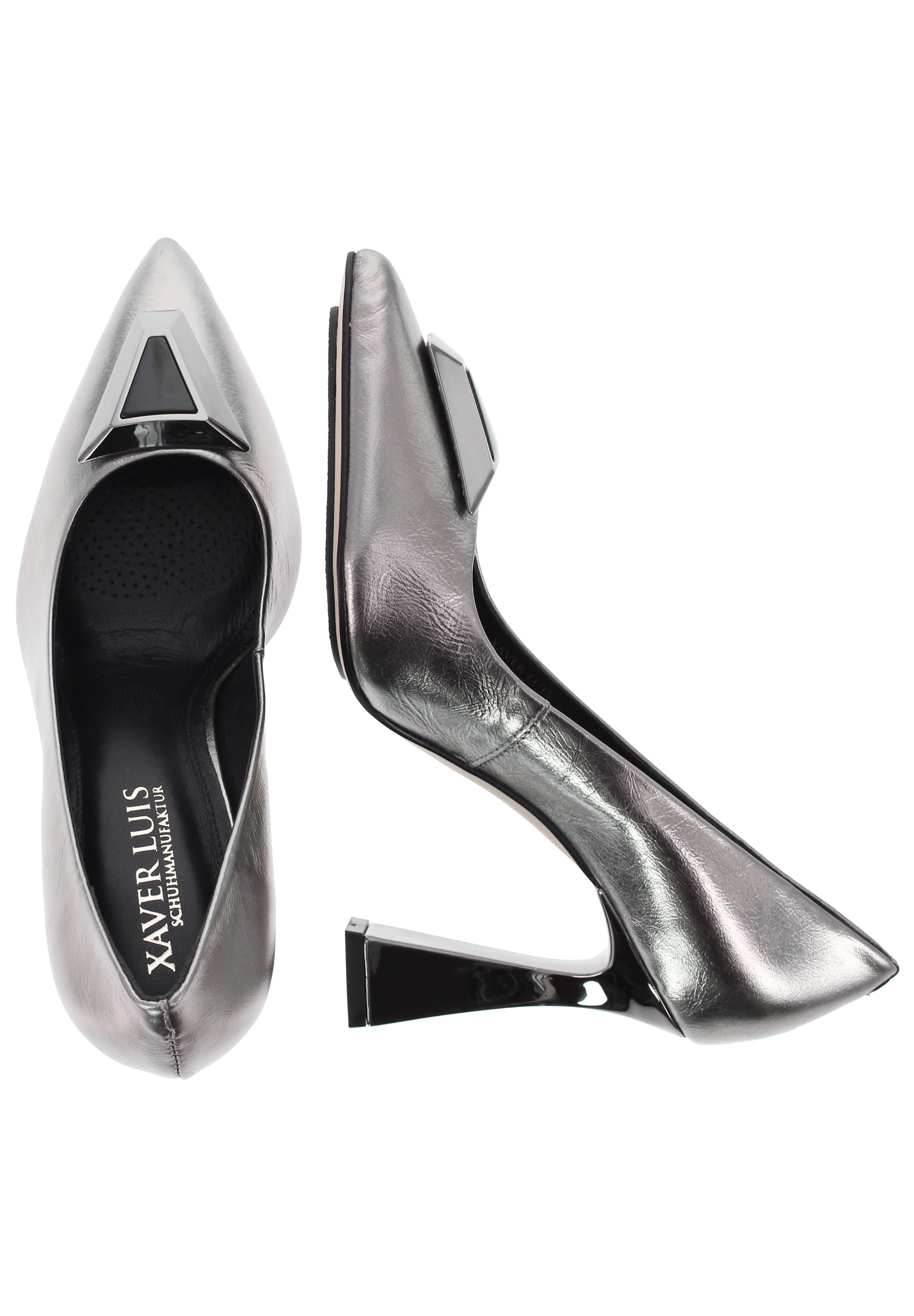 AMIRA - Luxus Pumps mit Schmuck