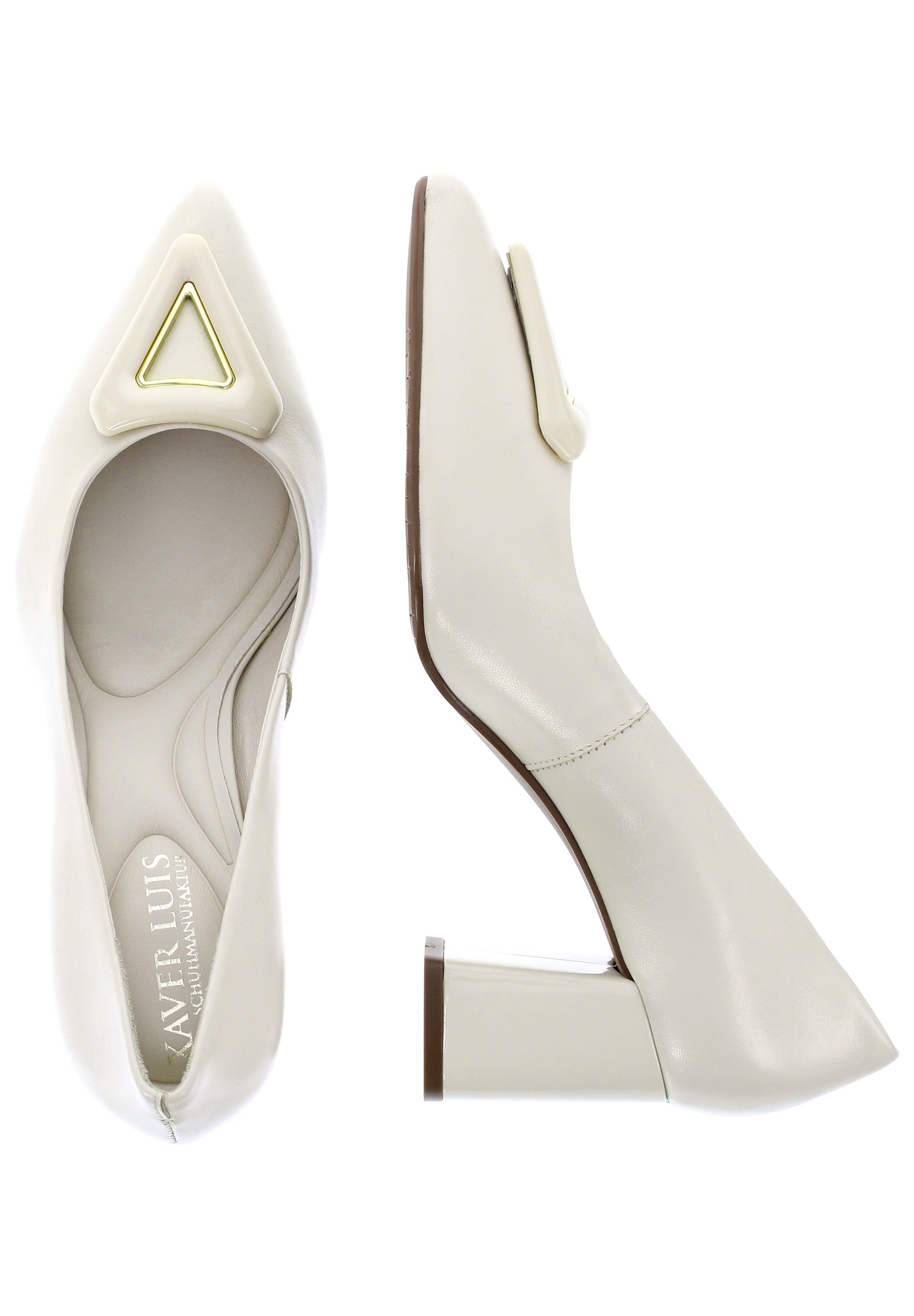 MIRELLA - spitze Braut-Pumps