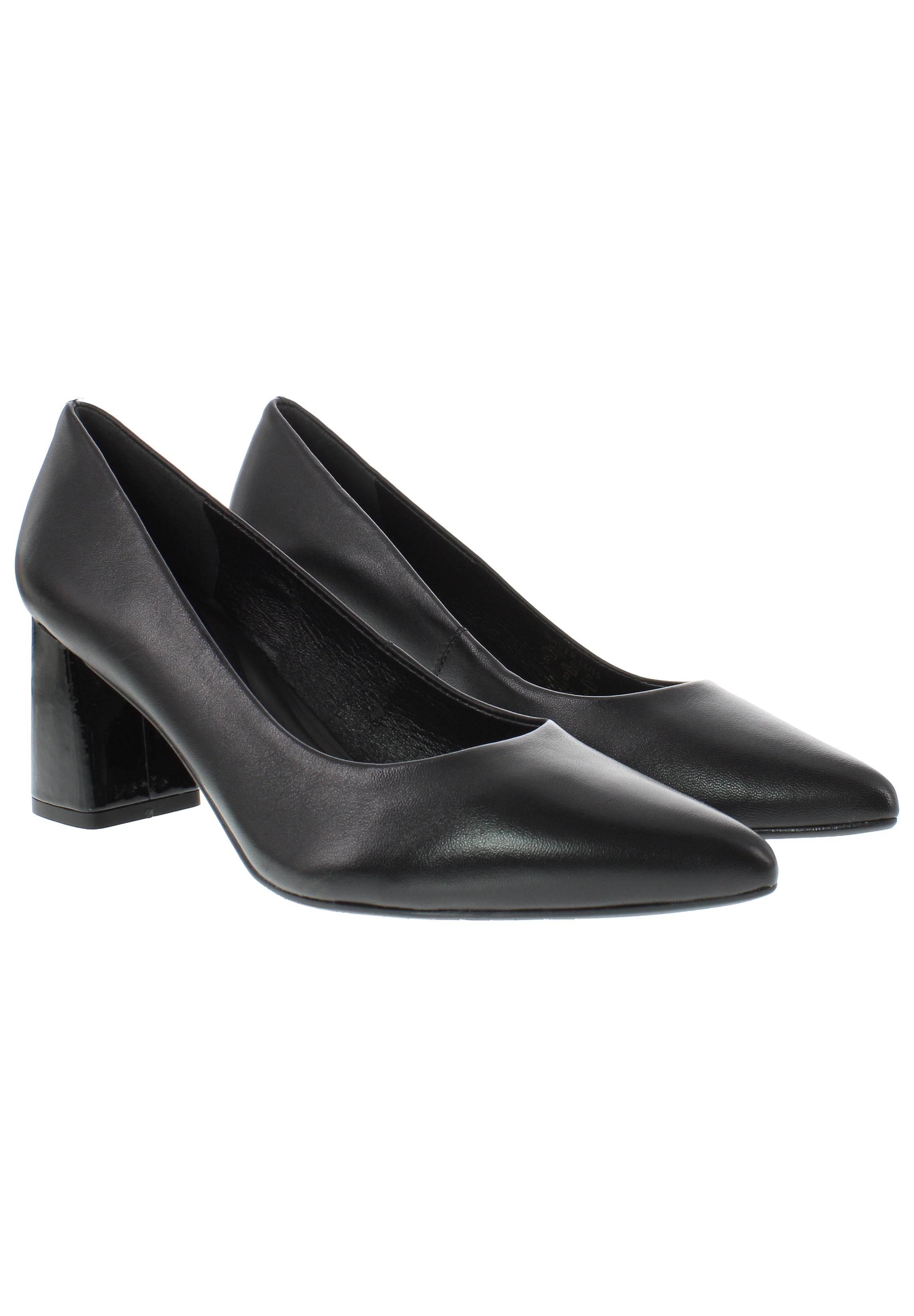 MIRENA - spitze Pumps mit Blockabsatz